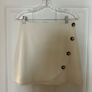 White mini skirt - Maeve by Anthropologie